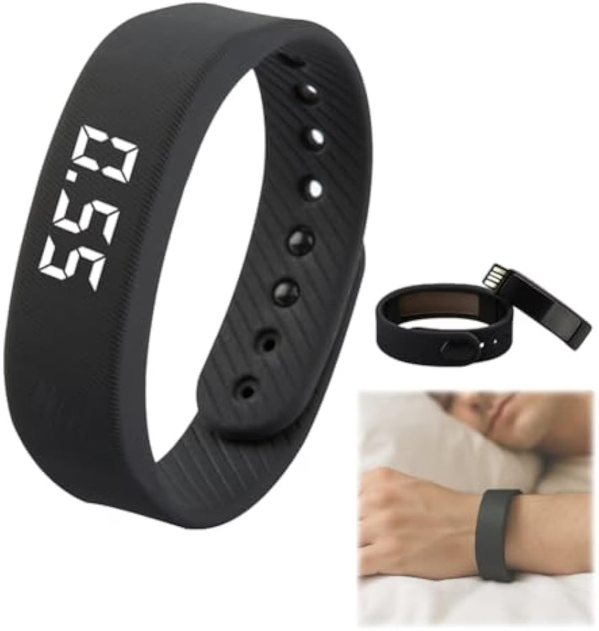 pulsera con hora que vibra